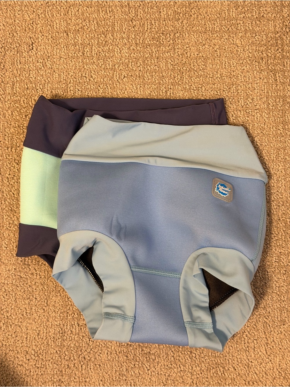 Splash about reusable swim diaper bundle size 4-5yrs VGUC blue unisex